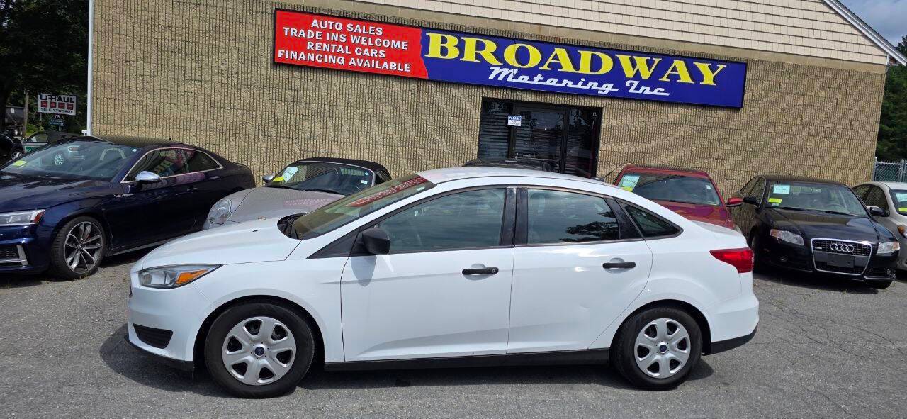 2016 Ford Focus S — Sedan — 95,181 mi — Ayer, MA
