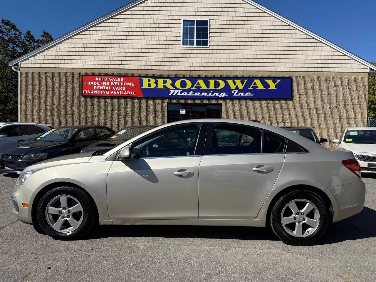 2015 Chevrolet Cruze 1LT — Sedan — 115,288 mi — Ayer, MA