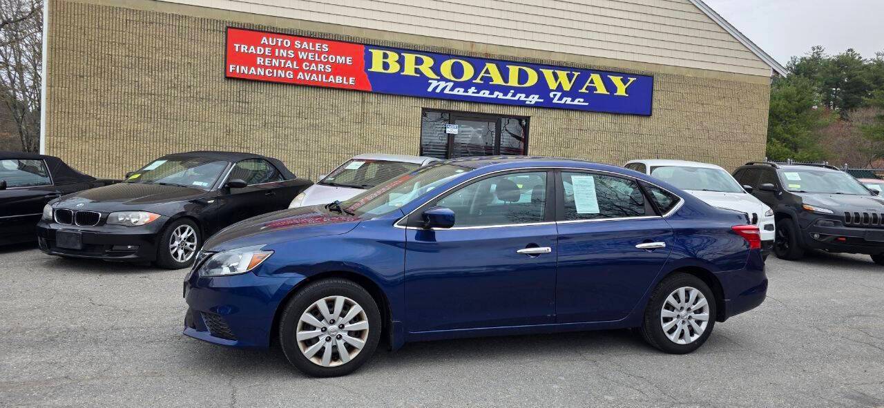 2017 Nissan Sentra S — Sedan — 88,418 mi — Ayer, MA