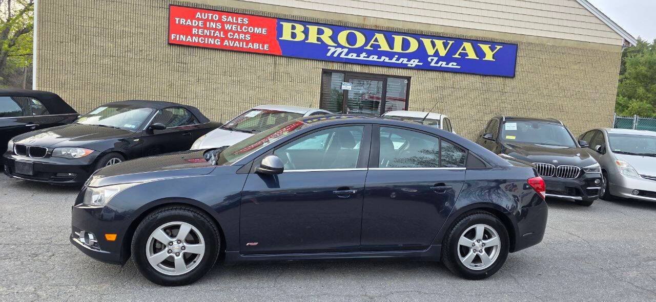 2014 Chevrolet Cruze 1LT — Sedan — 103,987 mi — Ayer, MA