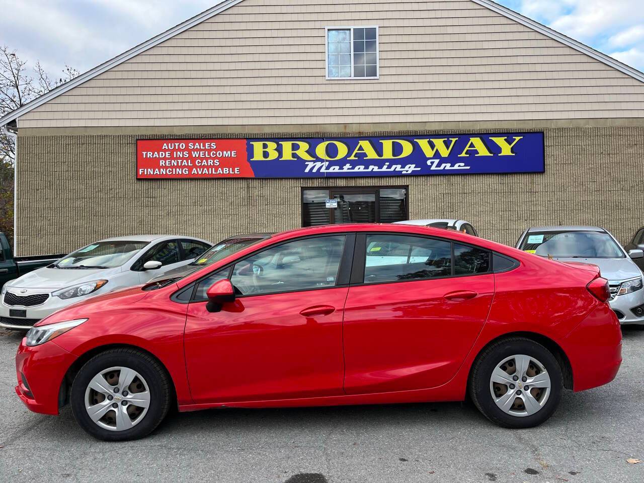 2017 Chevrolet Cruze LS — Sedan — 115,673 mi — Ayer, MA
