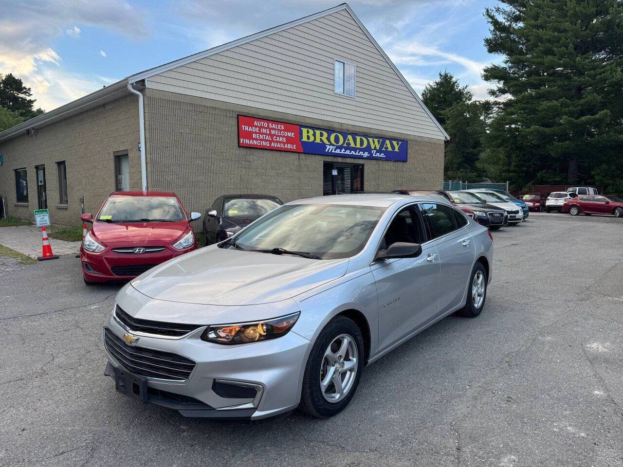 2016 Chevrolet Malibu LS — Sedan — 72,449 mi — Ayer, MA