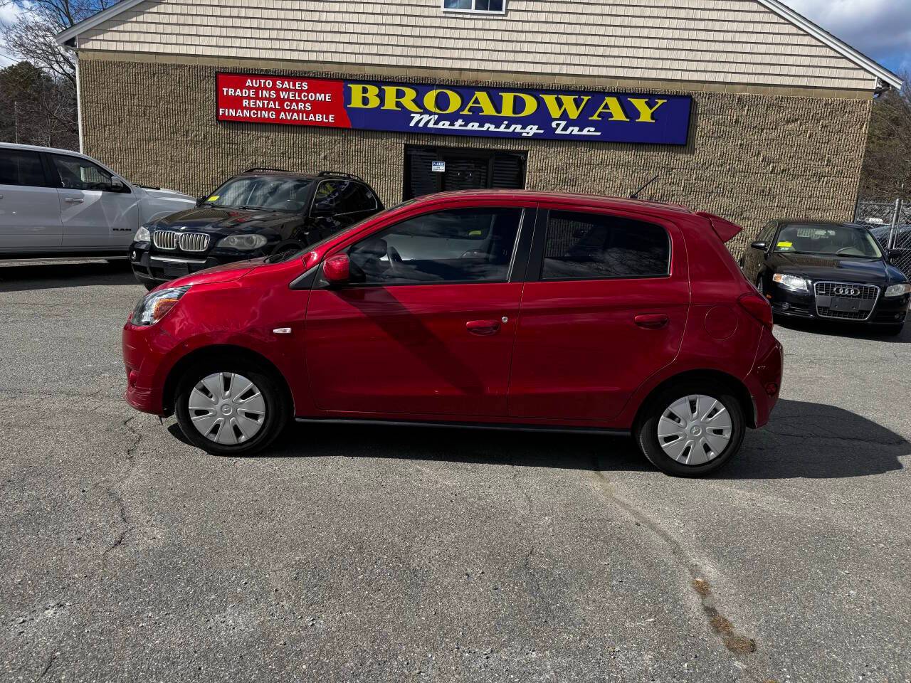 2015 Mitsubishi Mirage DE — Hatchback — 81,010 mi — Ayer, MA