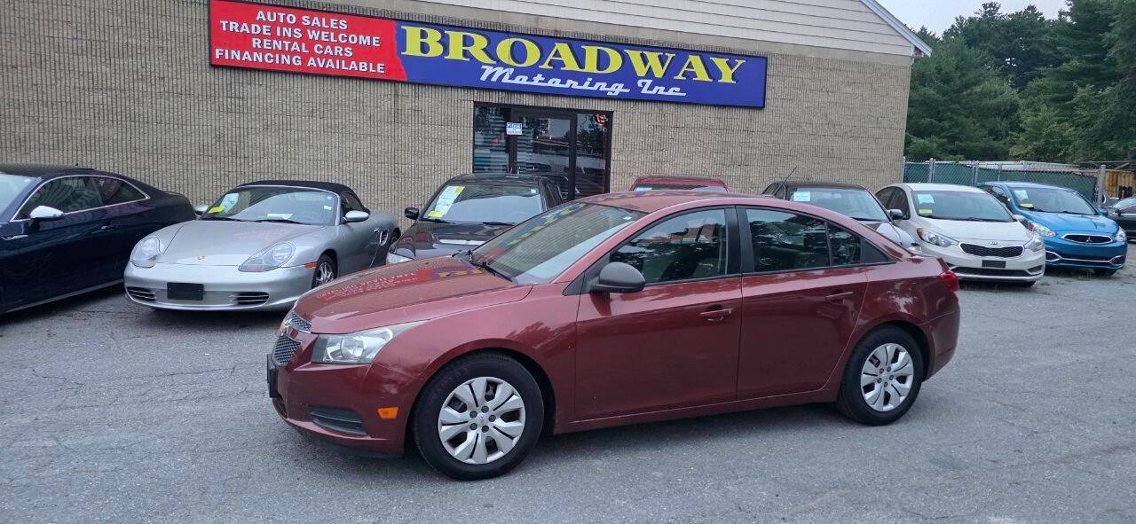 2013 Chevrolet Cruze LS — Sedan — 119,504 mi — Ayer, MA