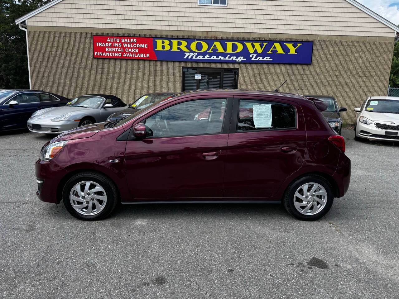 2017 Mitsubishi Mirage SE — Hatchback — 57,450 mi — Ayer, MA