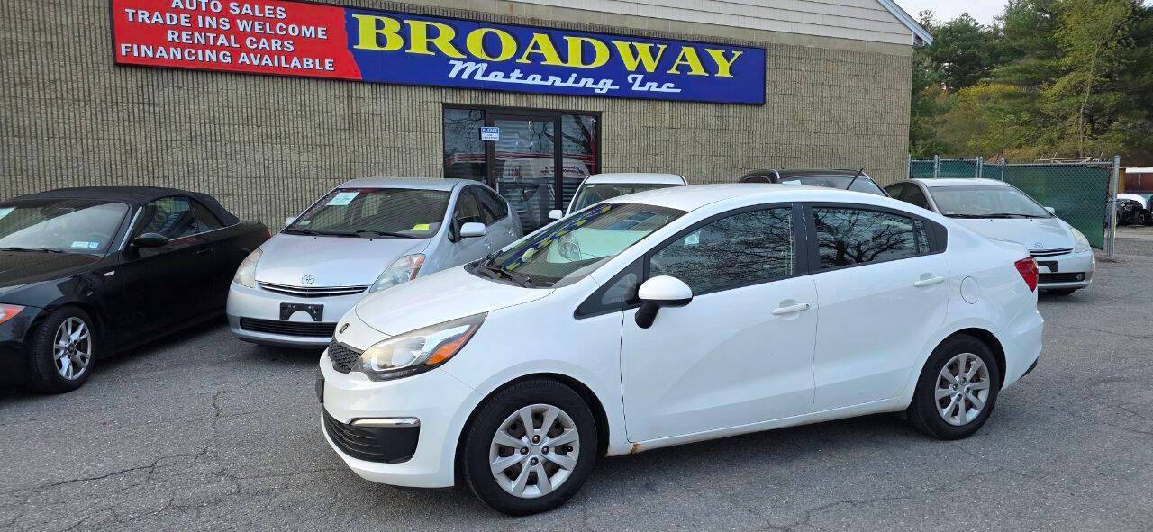 2016 Kia Rio LX — Sedan — 135,465 mi — Ayer, MA