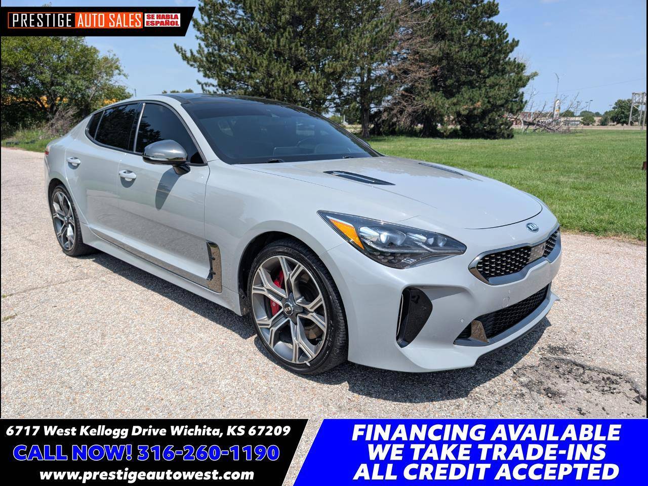 2019 Kia Stinger GT2 — Hatchback — 94,867 mi — Witchita, KS