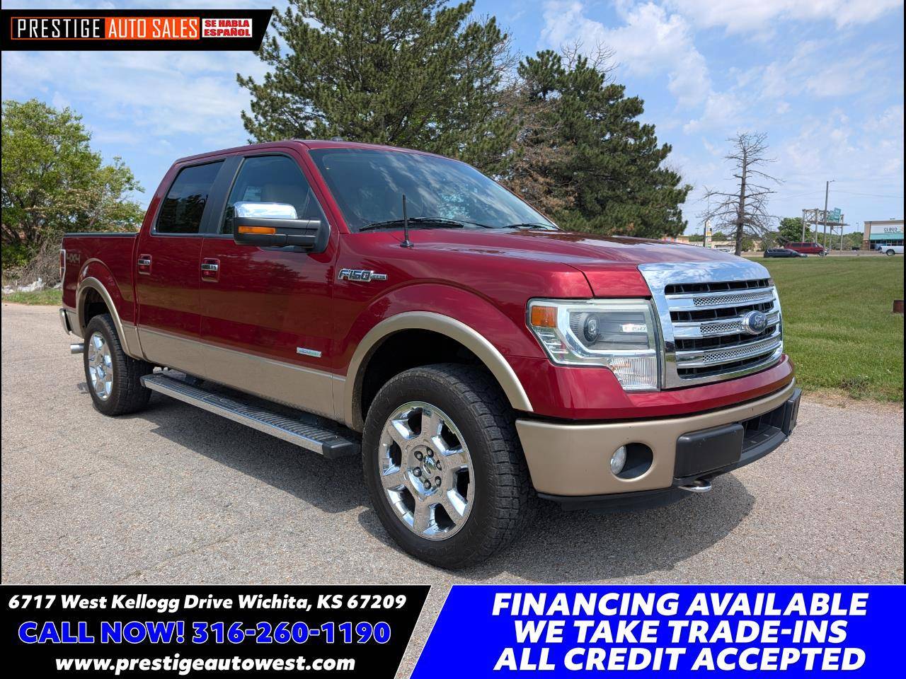 2014 Ford F-150 Lariat — Pickup Truck — 153,125 mi — Witchita, KS