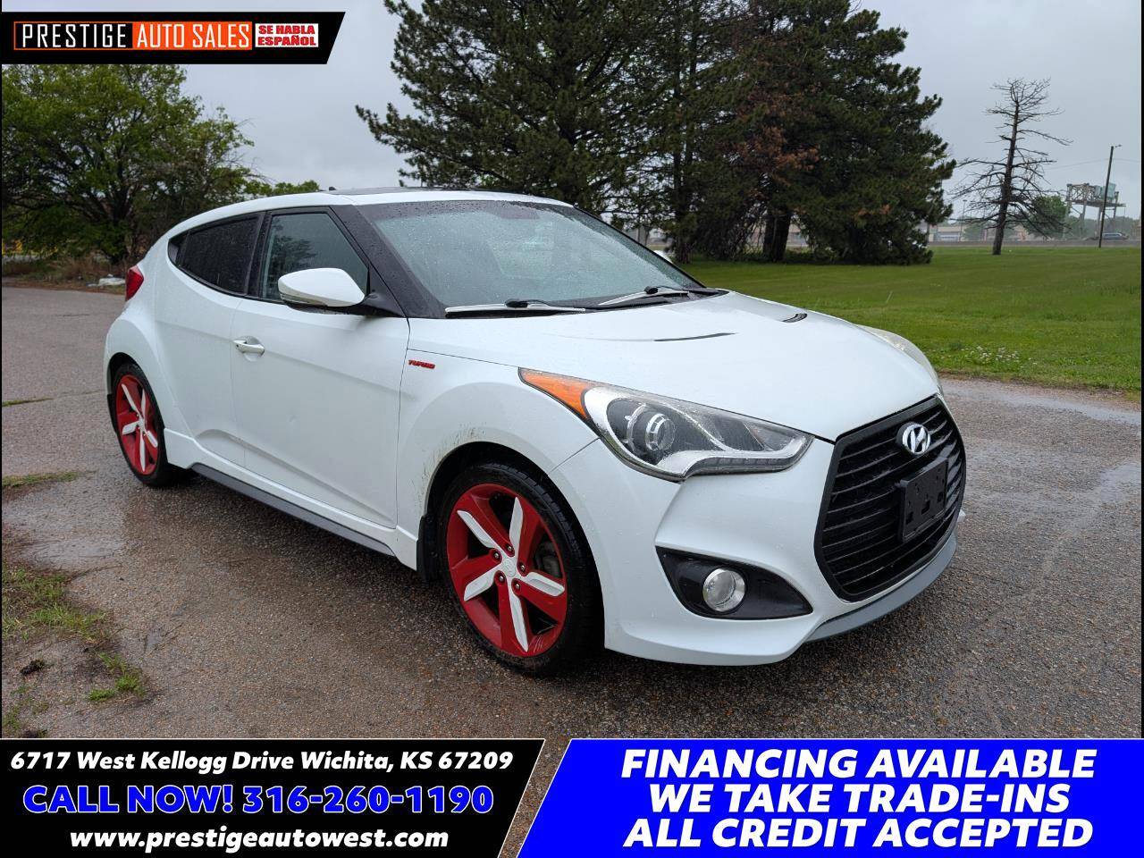 2014 Hyundai Veloster Turbo — Hatchback — 132,266 mi — Witchita, KS