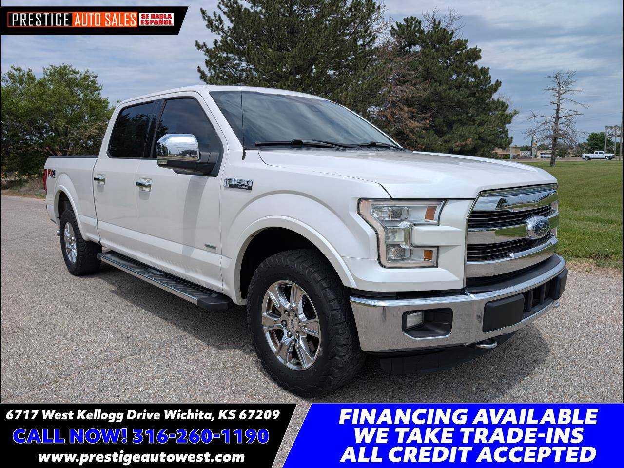 2016 Ford F-150 Lariat — Pickup Truck — 142,598 mi — Witchita, KS
