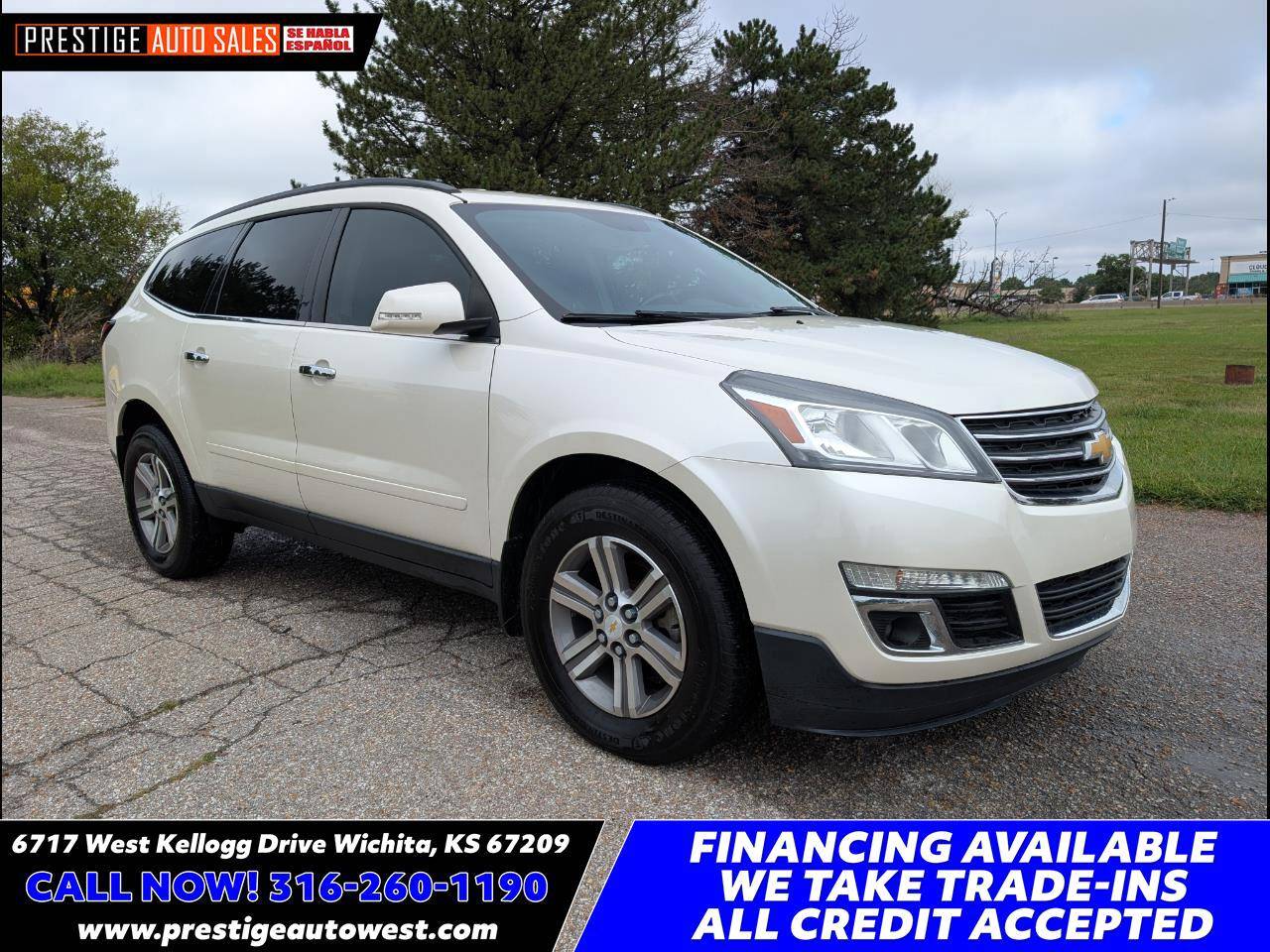 2015 Chevrolet Traverse LT — SUV — 134,155 mi — Witchita, KS