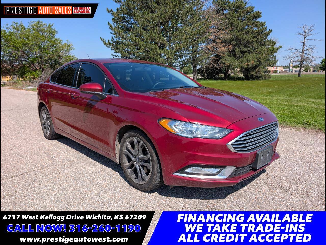 2018 Ford Fusion SE — Sedan — 148,662 mi — Witchita, KS