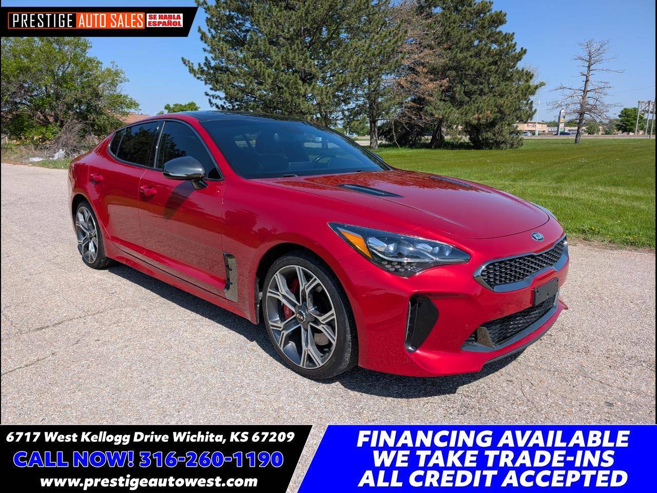 2018 Kia Stinger GT1 — Hatchback — 93,961 mi — Witchita, KS