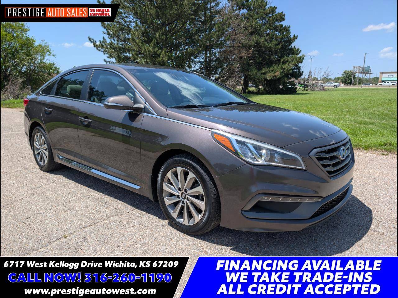 2017 Hyundai Sonata Sport — Sedan — 127,951 mi — Witchita, KS
