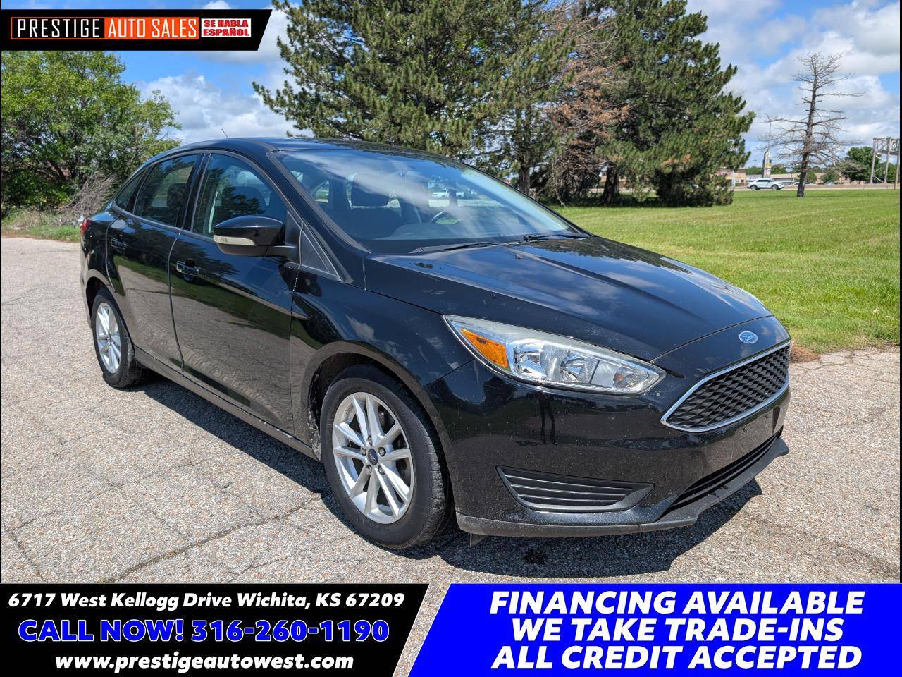 2017 Ford Focus SE — Sedan — 80,274 mi — Witchita, KS