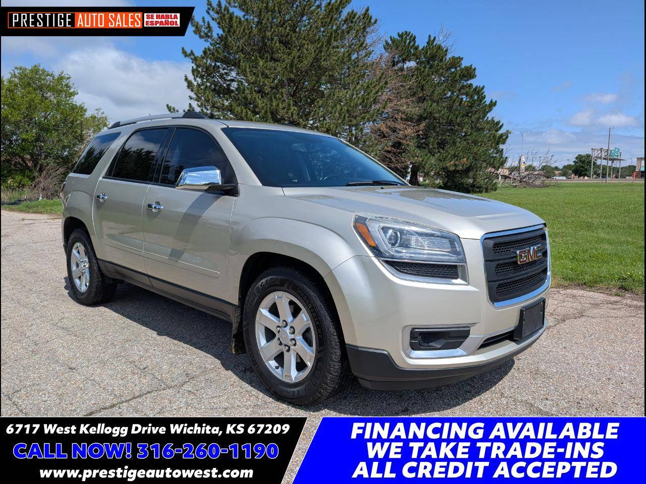 2016 GMC Acadia SLE — SUV — 115,930 mi — Witchita, KS