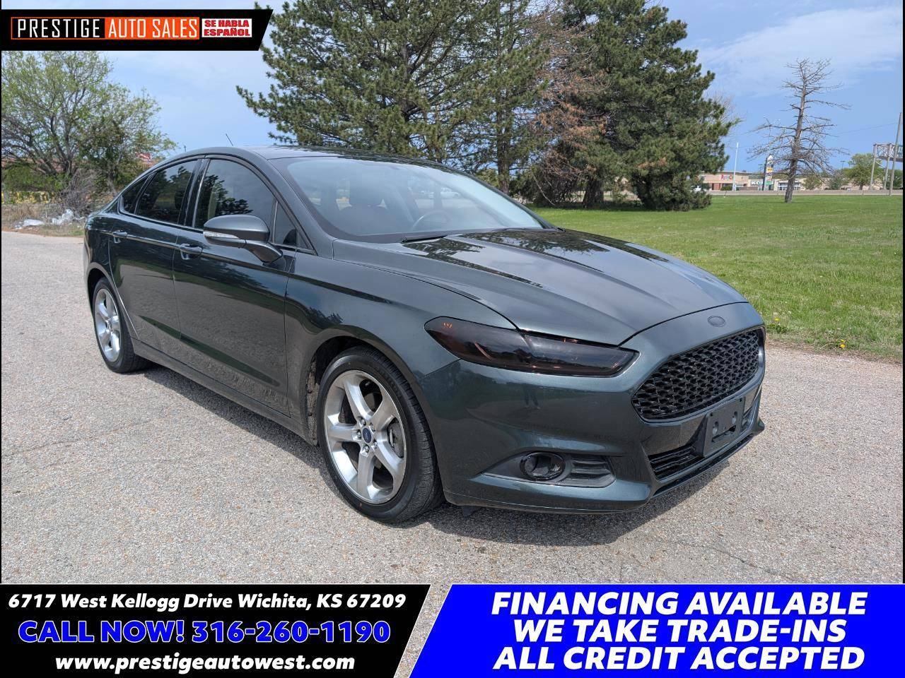 2015 Ford Fusion SE — Sedan — 124,799 mi — Witchita, KS