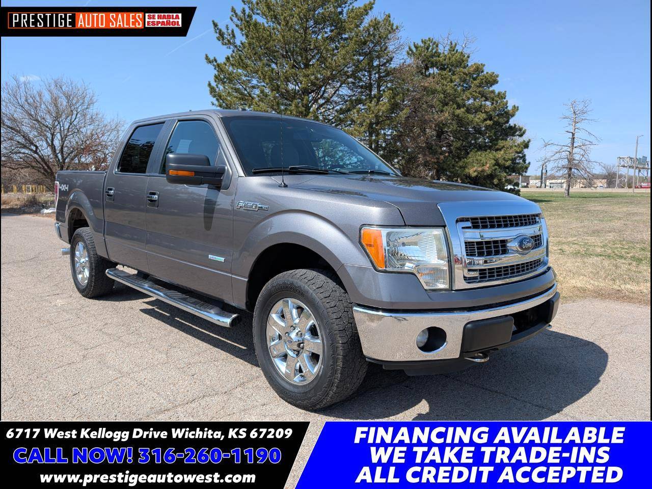 2013 Ford F-150 XLT — Pickup Truck — 100,050 mi — Witchita, KS