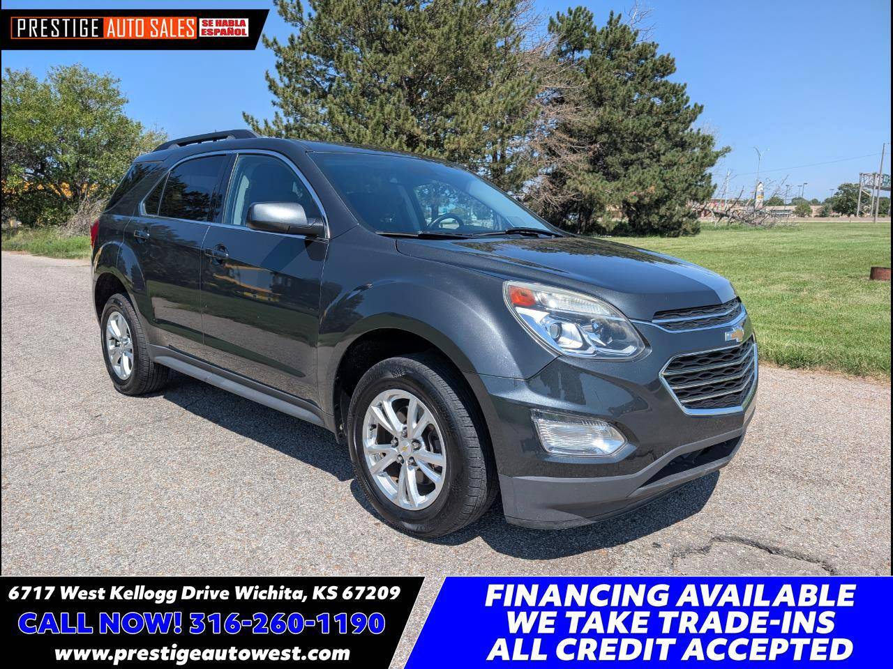 2017 Chevrolet Equinox LT — SUV — 72,677 mi — Witchita, KS
