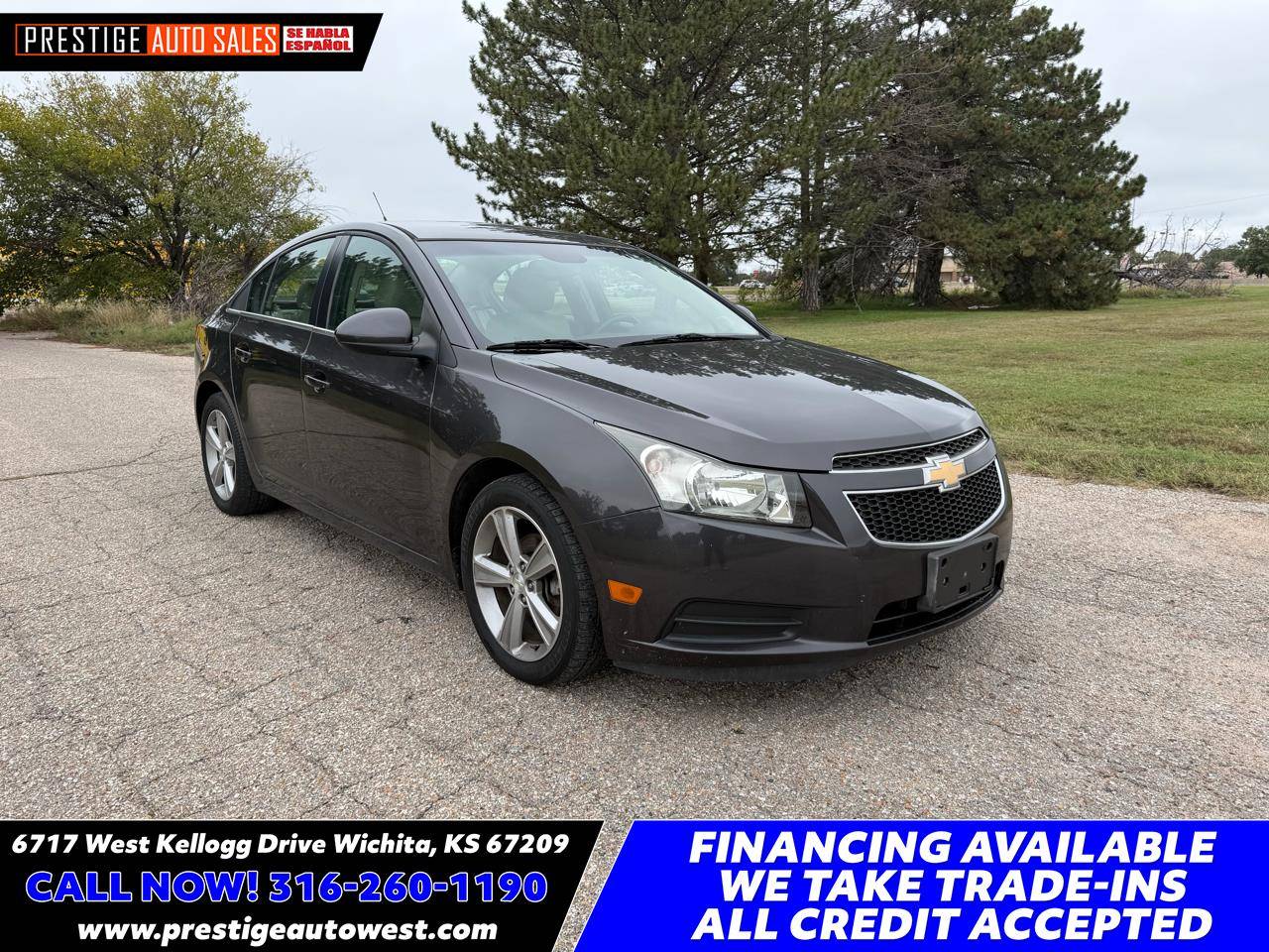 2014 Chevrolet Cruze 2LT — Sedan — 119,738 mi — Witchita, KS