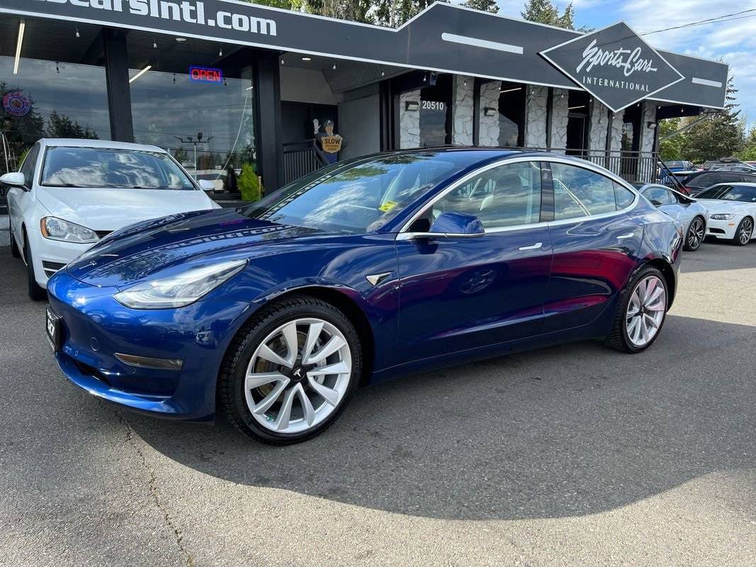 2018 Tesla Model 3 Long Range — Sedan — 40,077 mi — Lynwood, WA