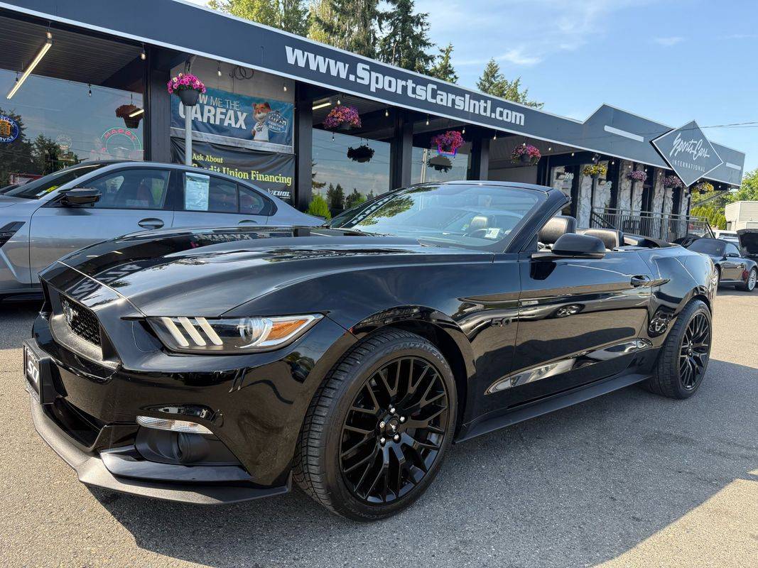 2017 Ford Mustang GT Premium — Convertible — 29,529 mi — Lynwood, WA