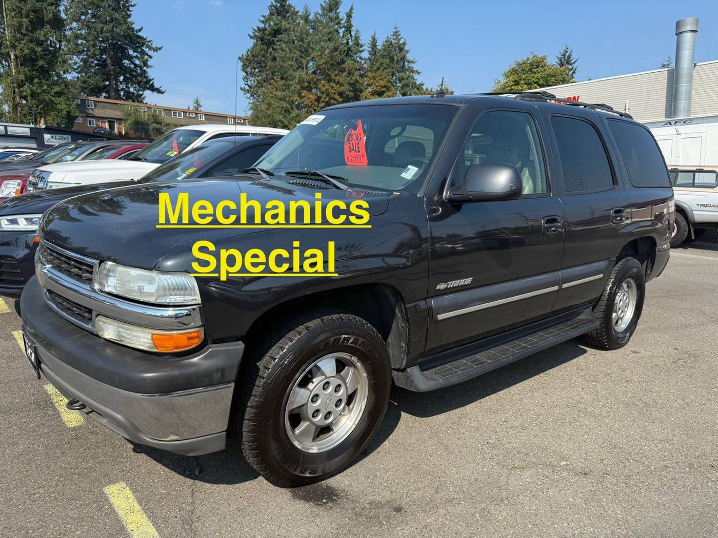 2003 Chevrolet Tahoe Special Service Veh Tahoe Special Service Veh — SUV — 247,537 mi — Lynnwood, WA