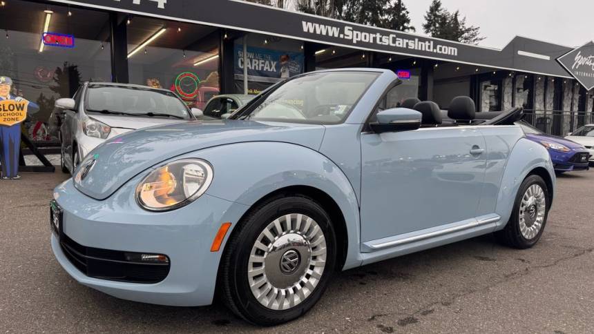 2015 Volkswagen Beetle 1.8T Classic — Convertible — 108,216 mi — Lynwood, WA