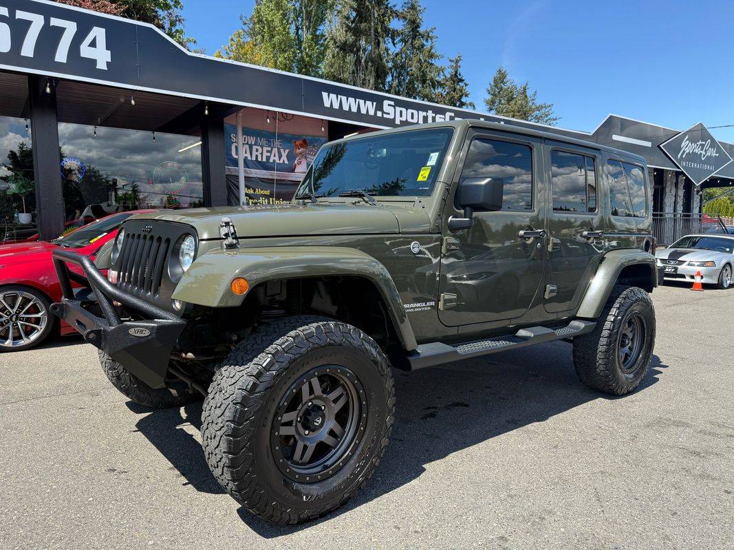 2016 Jeep Wrangler Sahara — SUV — 91,795 mi — Lynwood, WA