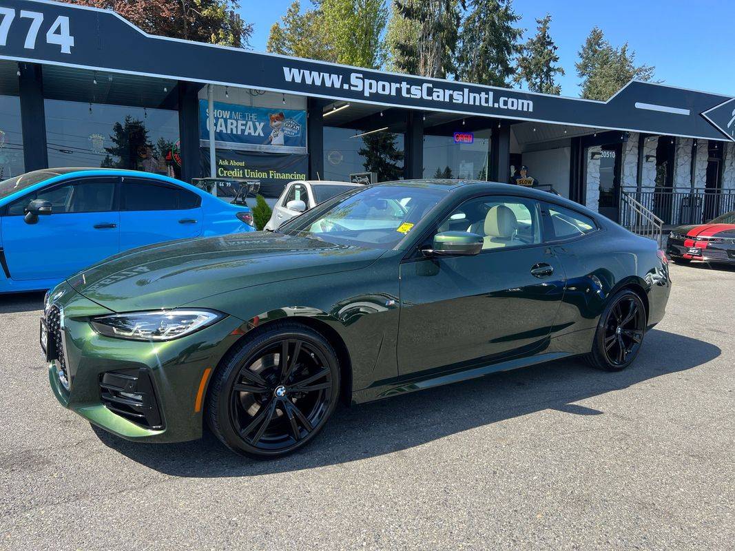 2021 BMW 4 Series 430i — Coupe — 22,159 mi — Lynwood, WA