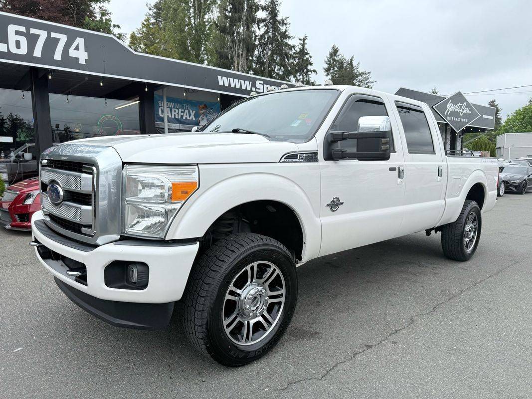 2016 Ford Super Duty F-350 Platinum — Pickup Truck — 116,117 mi — Lynwood, WA