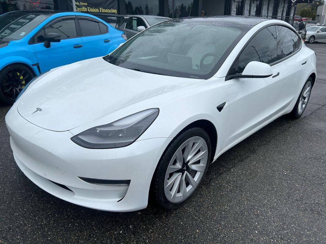 2021 Tesla Model 3 Long Range — Sedan — 69,762 mi — Lynwood, WA