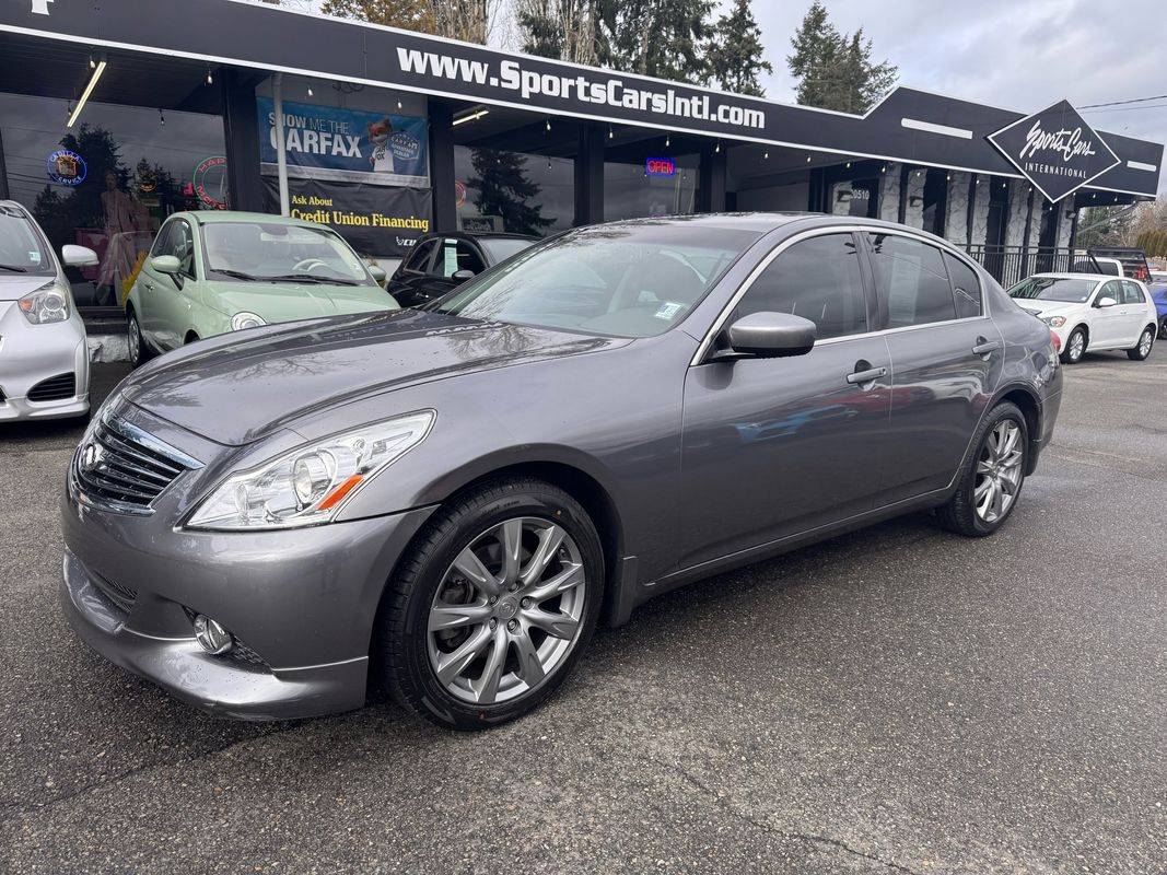 2011 INFINITI G G37x — Sedan — 84,911 mi — Lynwood, WA