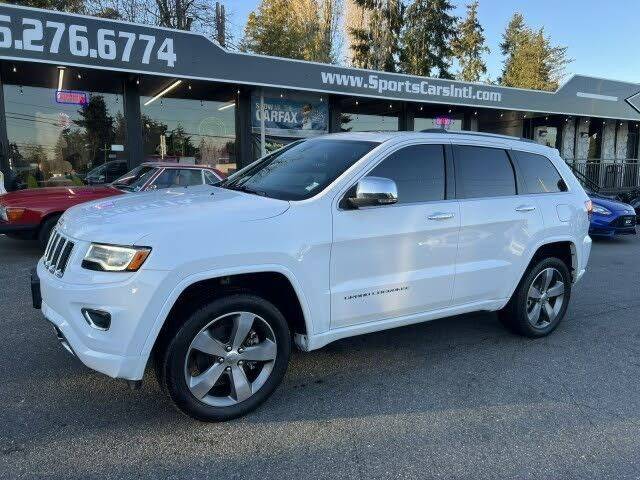2016 Jeep Grand Cherokee Overland — SUV — 103,332 mi — Lynwood, WA