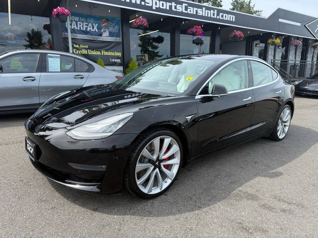 2018 Tesla Model 3 Performance — Sedan — 85,710 mi — Lynwood, WA