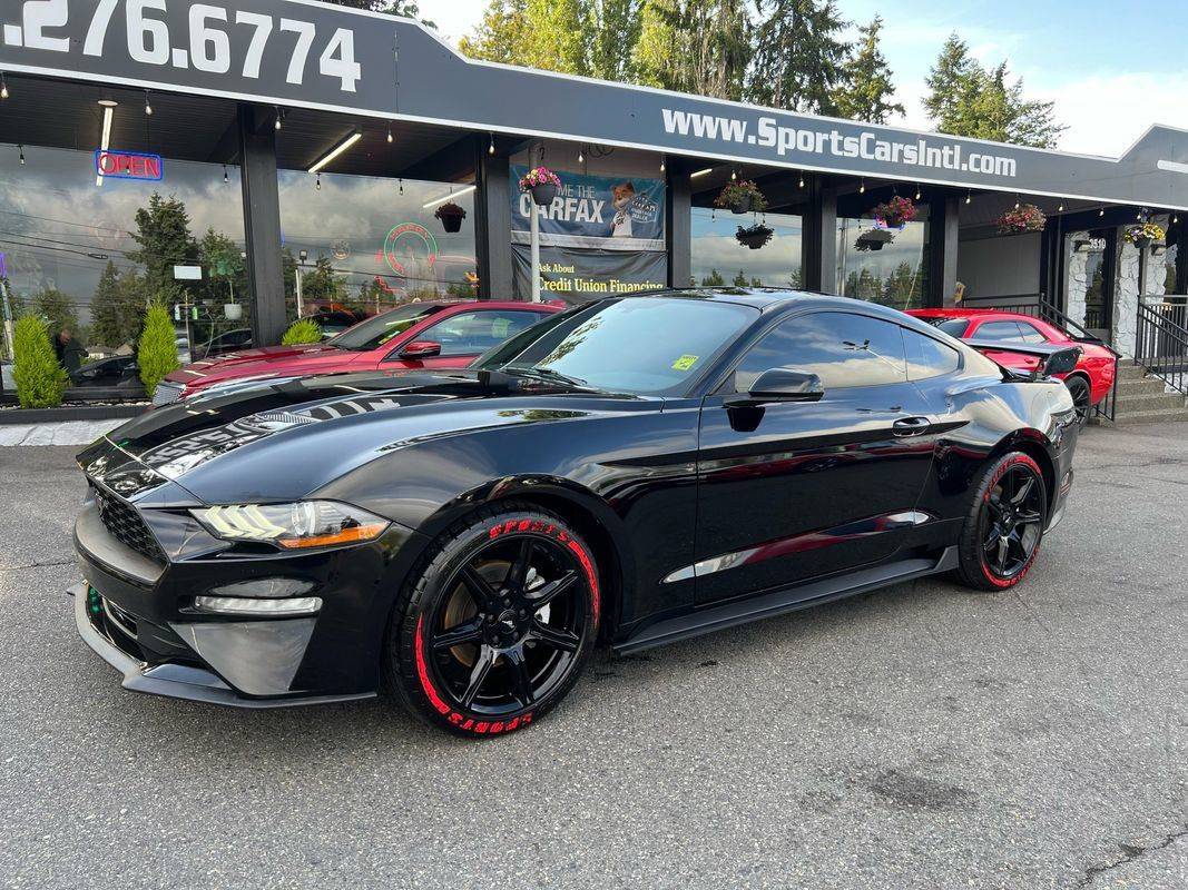 2019 Ford Mustang EcoBoost — Coupe — 67,634 mi — Lynwood, WA