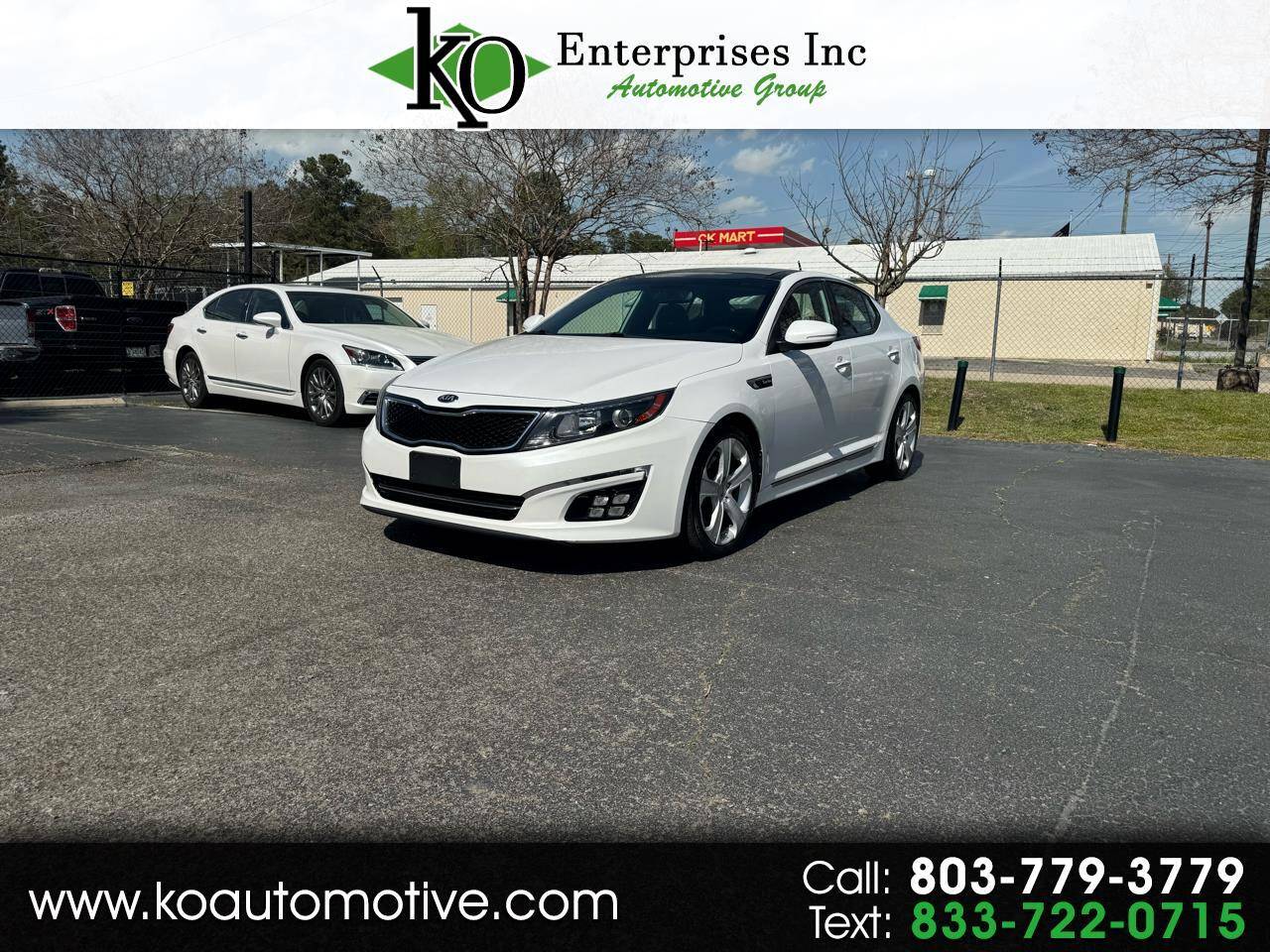 2015 Kia Optima SXL Turbo — Sedan — 123,231 mi — Columbia, SC