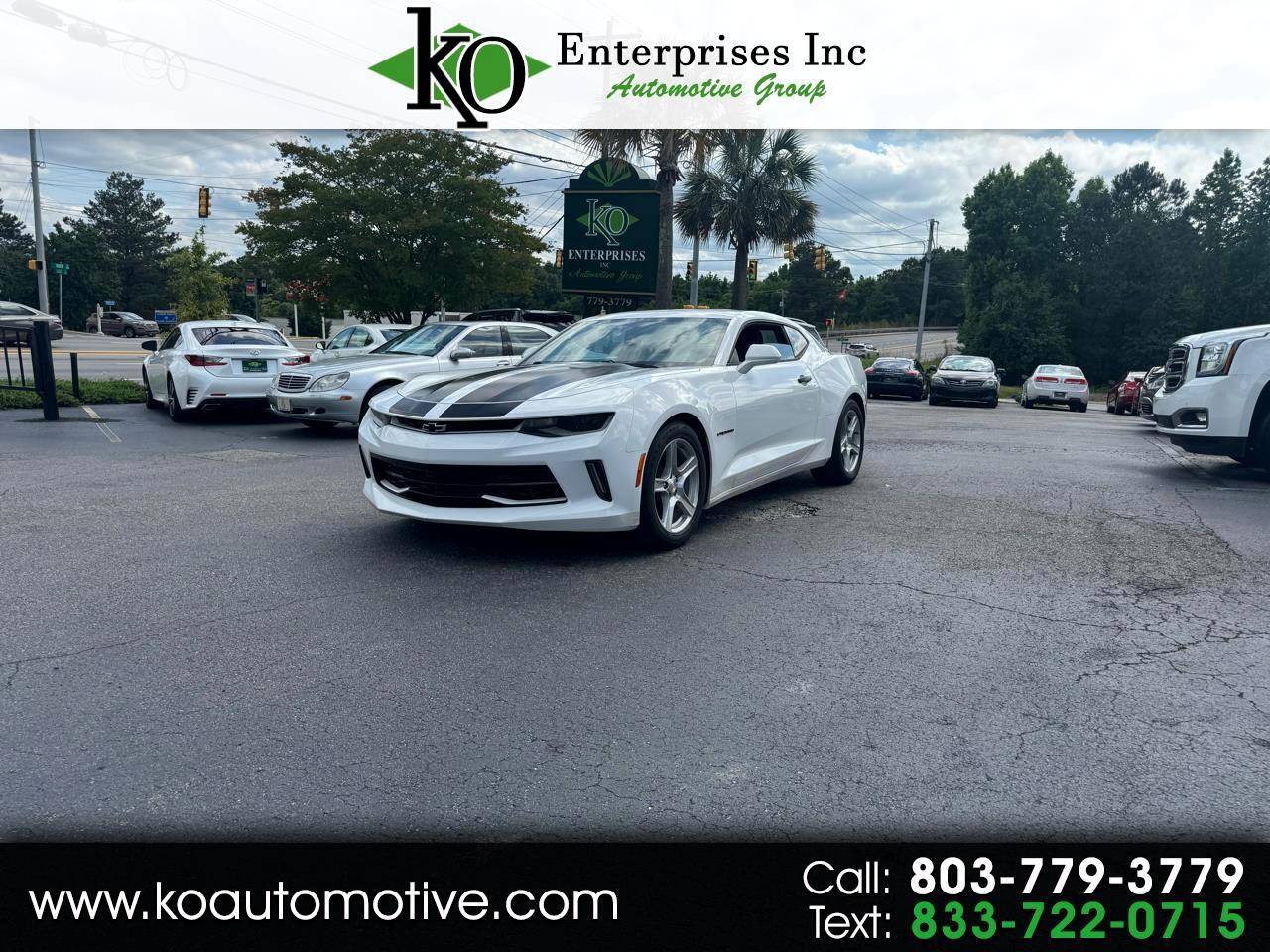2016 Chevrolet Camaro 1LT — Coupe — 102,037 mi — Columbia, SC