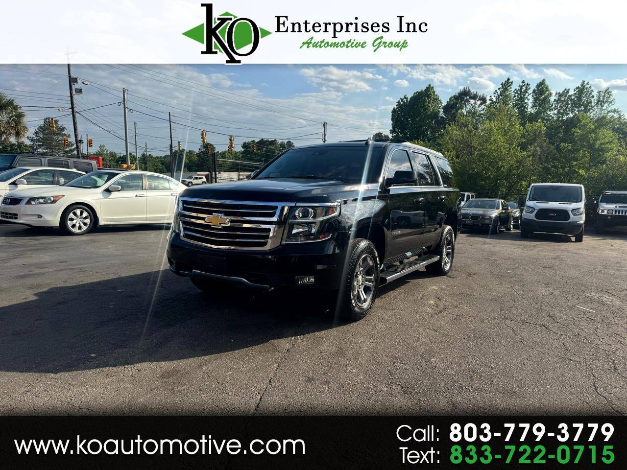 2015 Chevrolet Tahoe LT — SUV — 190,626 mi — Columbia, SC