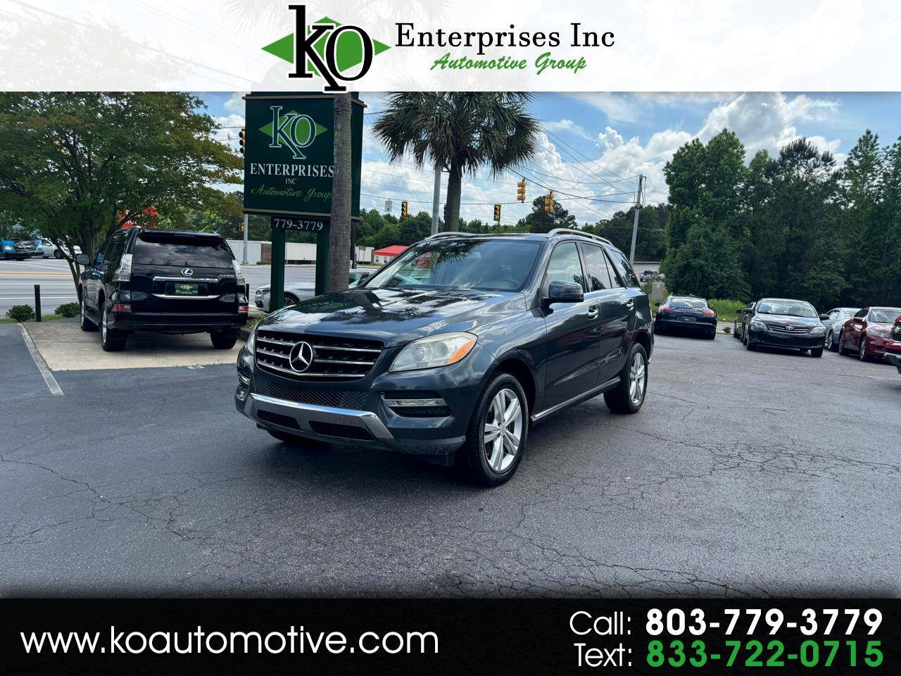 2013 Mercedes-Benz M-Class ML 350 — SUV — 44,344 mi — Columbia, SC