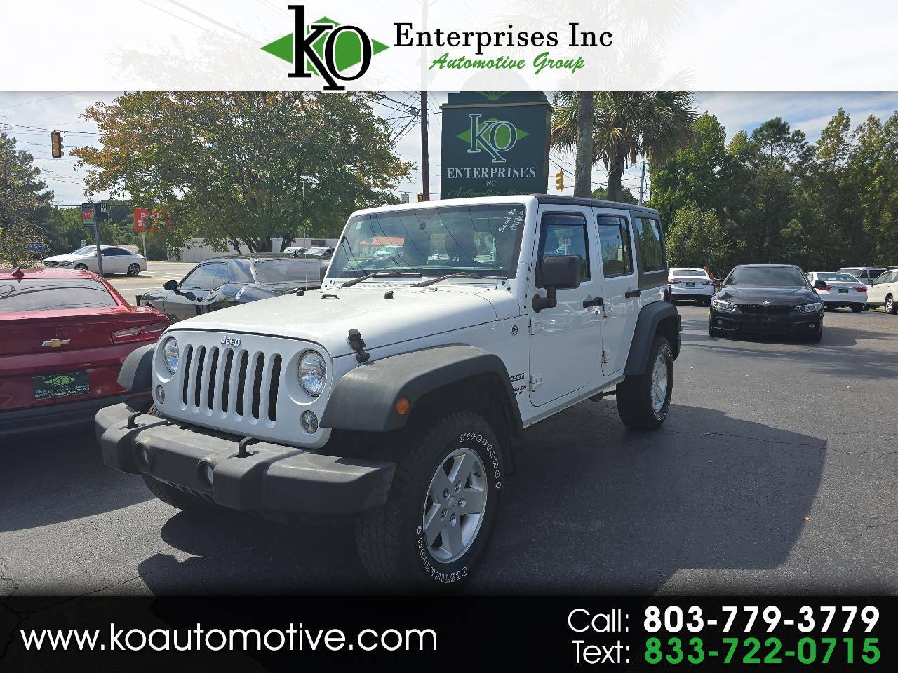 2015 Jeep Wrangler Sport RHD — SUV — 158,001 mi — Columbia, SC