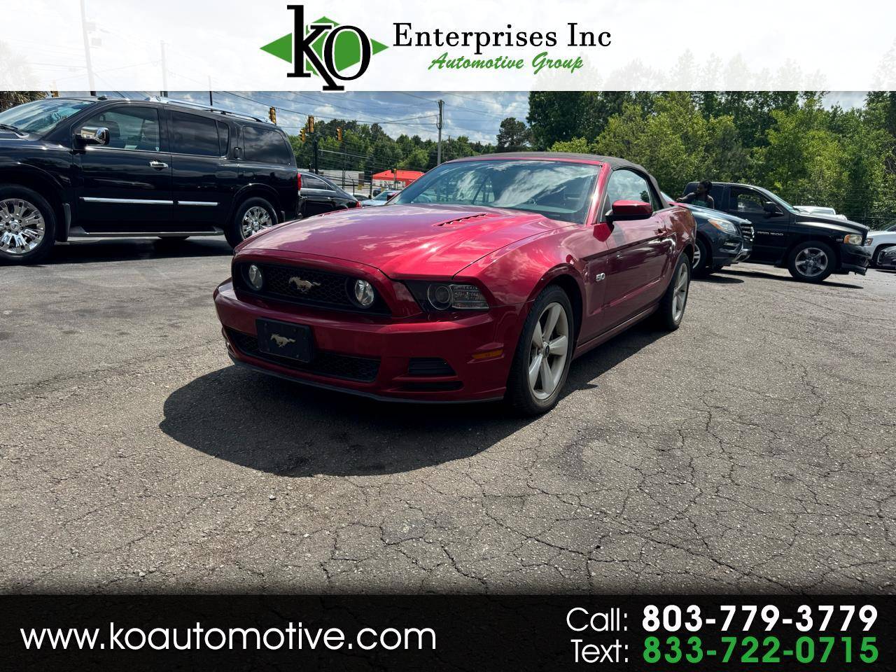 2014 Ford Mustang GT — Convertible — 106,324 mi — Columbia, SC