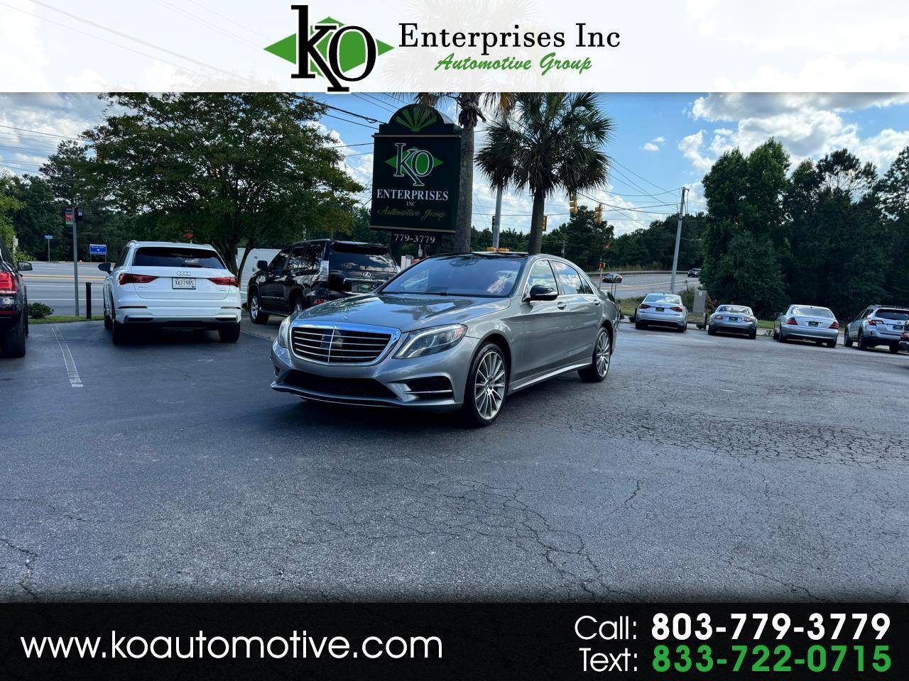 2015 Mercedes-Benz S-Class S 550 — Sedan — 101,659 mi — Columbia, SC
