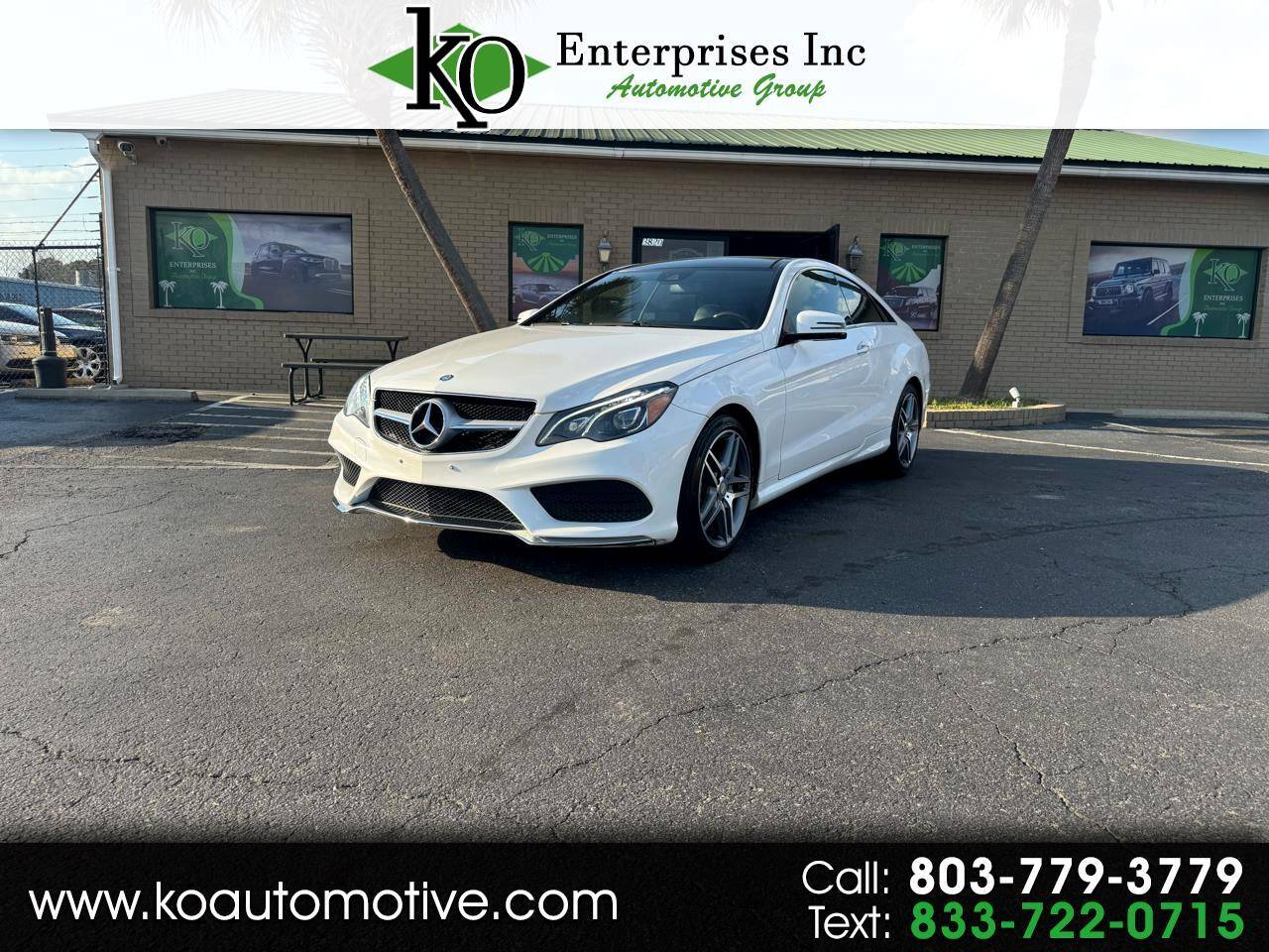 2016 Mercedes-Benz E-Class E 400 — Coupe — 50,855 mi — Columbia, SC