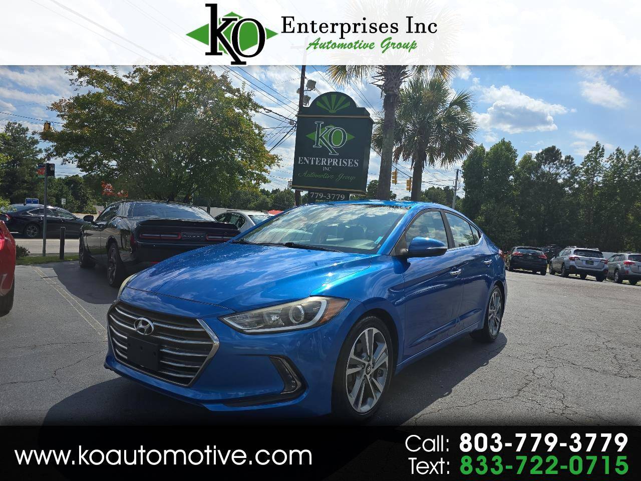2017 Hyundai Elantra Limited — Sedan — 120,111 mi — Columbia, SC