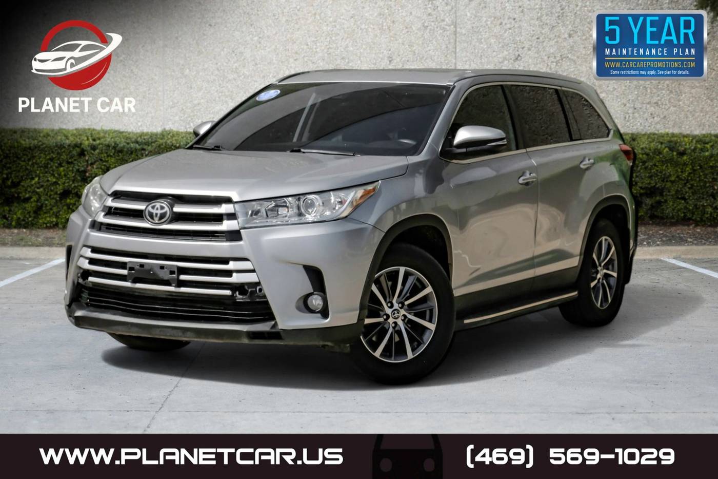 2019 Toyota Highlander XLE — SUV — 110,892 mi — Garland, TX