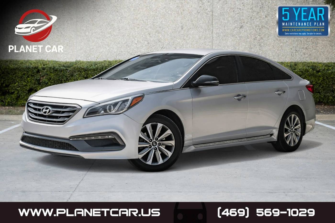 2015 Hyundai Sonata Sport — Sedan — 114,169 mi — Garland, TX