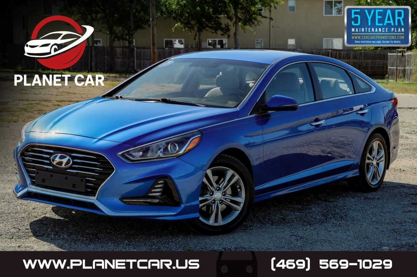 2018 Hyundai Sonata SEL — Sedan — 59,758 mi — Garland, TX