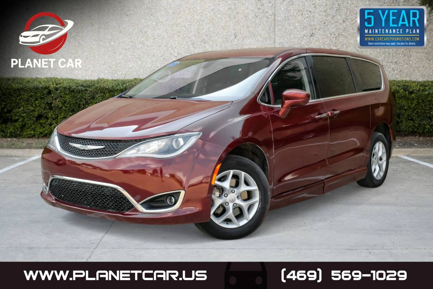 2018 Chrysler Pacifica Touring Plus — Minivan — 65,792 mi — Garland, TX