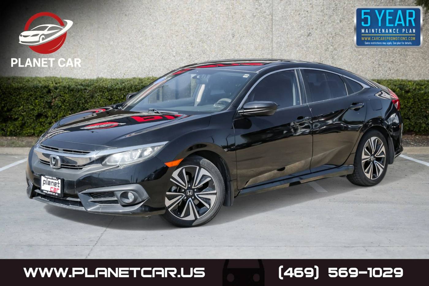2017 Honda Civic EX-T — Sedan — 102,370 mi — Garland, TX